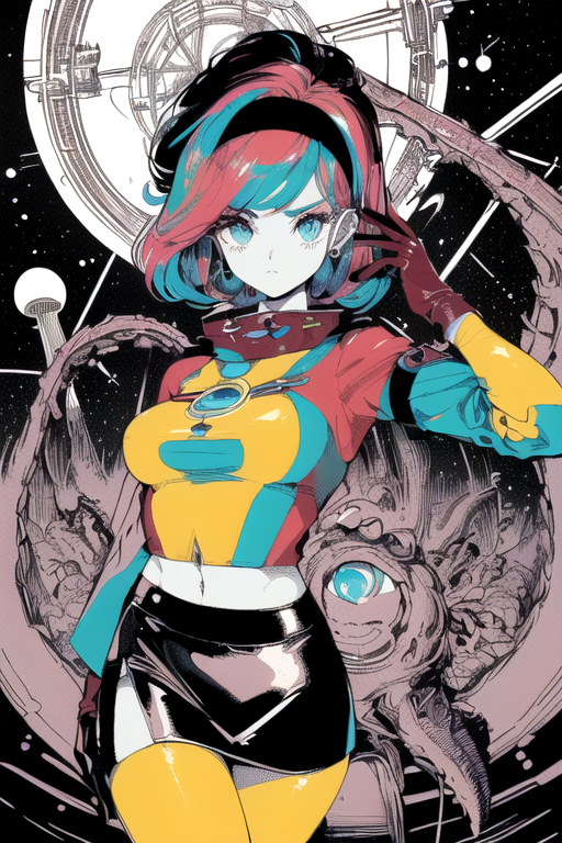 diegoalonsomv's tweet photo. Been playing with PixAI art for a while and this is one of my fave results. #Raypunk style
New AI-generated image on PixAI! Discover more anime and realistic AI artwork:
https://t.co/Qupkjk5BAR #pixai #AIイラスト #AIart #stableDiffusion #anime_style https://t.co/MnUYc6Lst2
