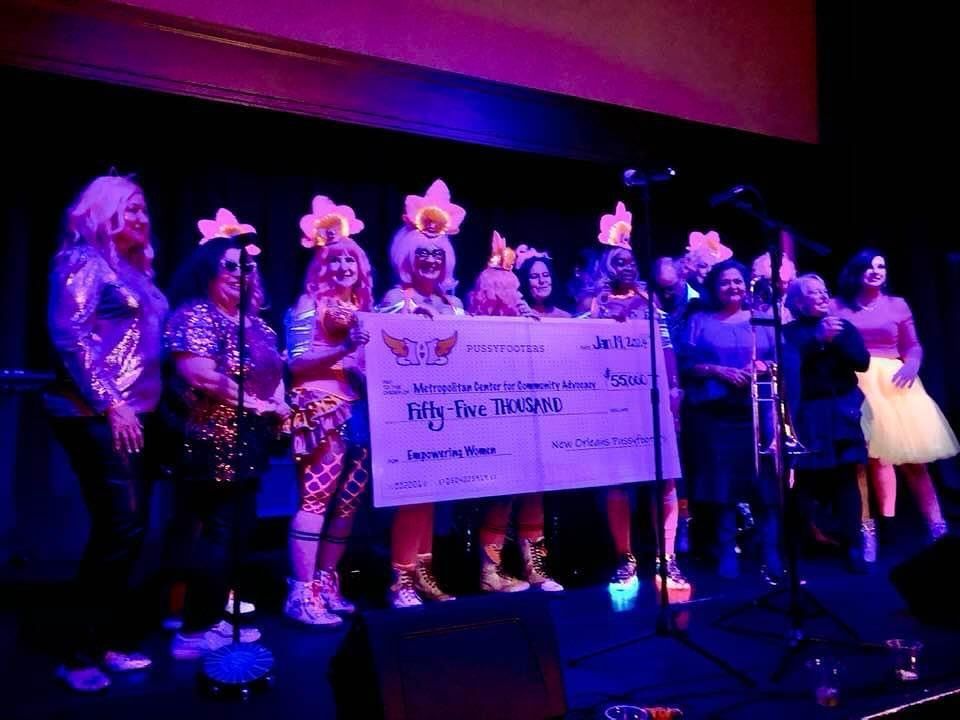 BlushBall's tweet image. $55,000 and counting for Metro Centers for Community Advocacy!!! Thank you to everyone who made another wildly successful Blush Ball possible! What a night it was! #pussyfooters #BlushBall #partywithapurpose