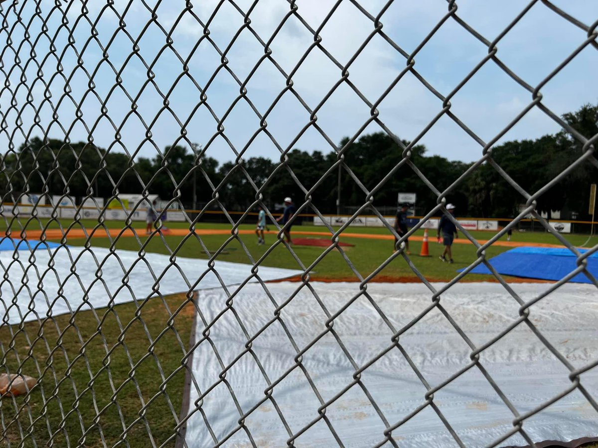 Schmidt850's tweet photo. @BlueWahoosBBall @bensbiz @MiLB @BlueWahoosBBall  we have to get creative when trying to save our fields!! https://t.co/925kbNBj8h