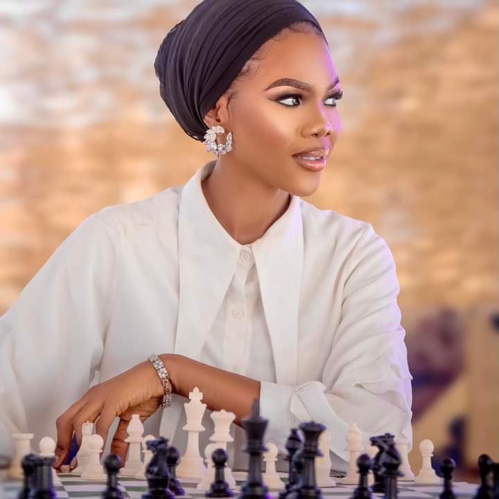 thegiftofchess's tweet image. Chess Queen of the North ♟️🇳🇬