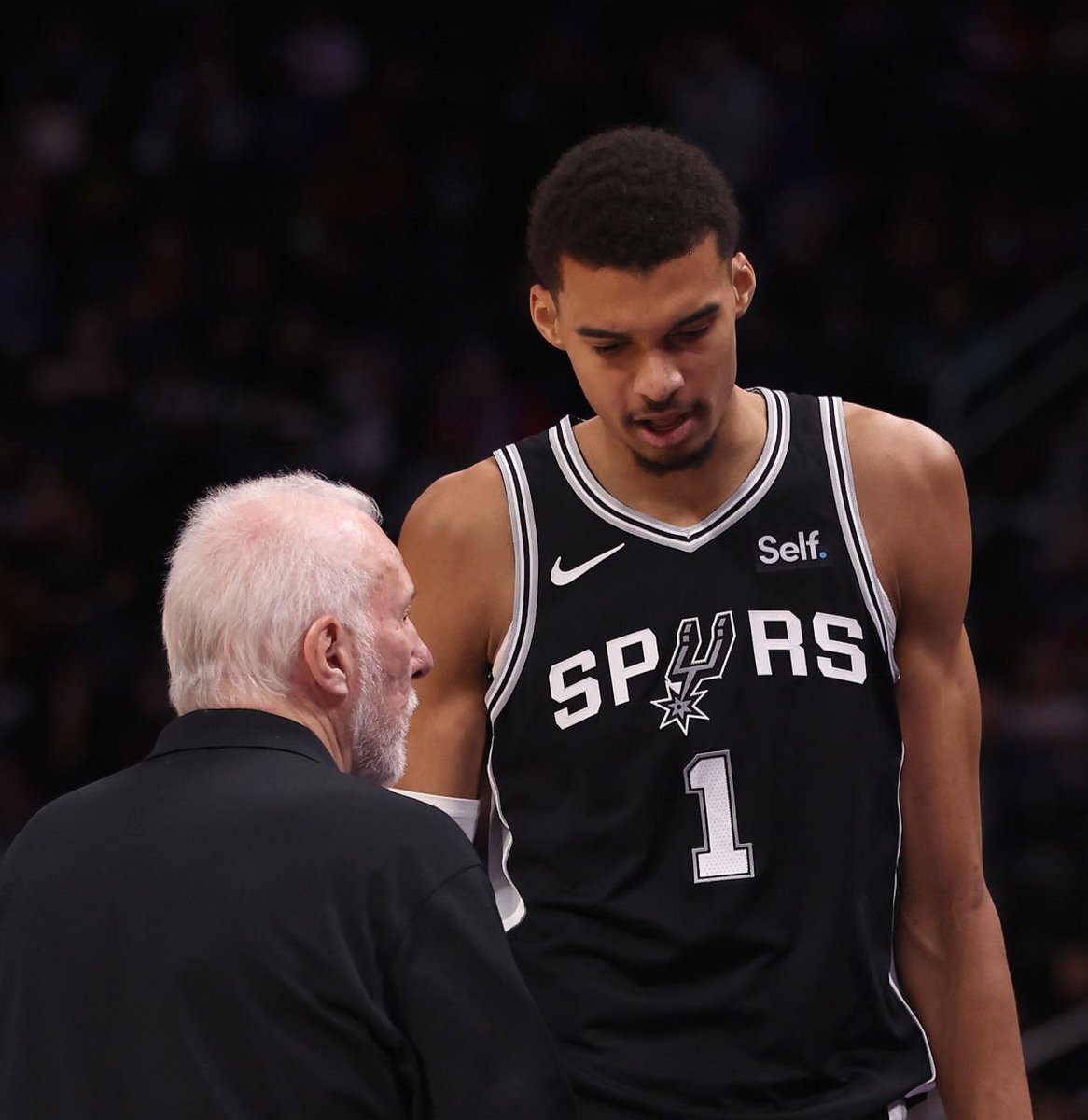 TheDunkCentral's tweet image. “We’re gonna hammer his ass.”

- Gregg Popovich on Victor Wembanyama’s matchup tonight vs Joel Embiid 

(Via @NBAKrell )