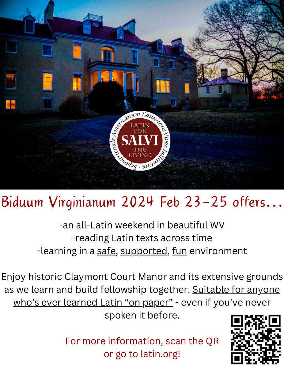 Latinitas Animi Causa tweet media