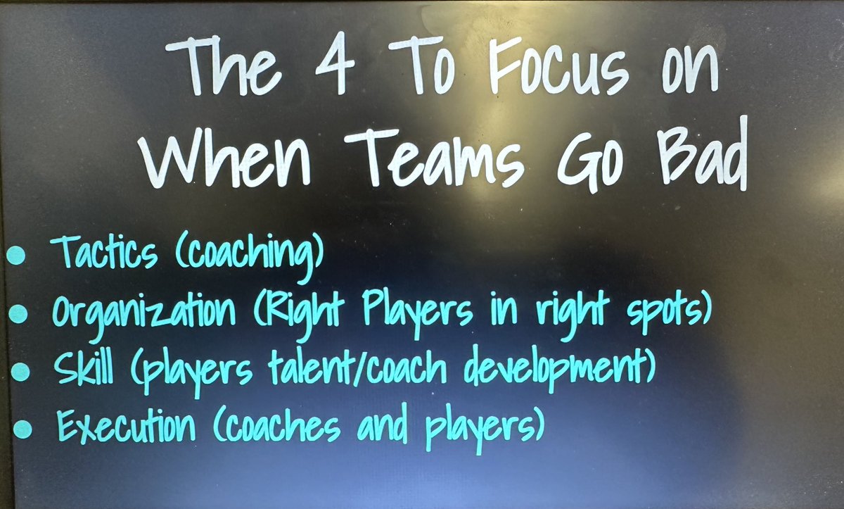 Coaching 101- Losing: 
4 Things to Focus on when it starts going bad. 
#CoachingIsAnActionVerb
#BlameOrFix?