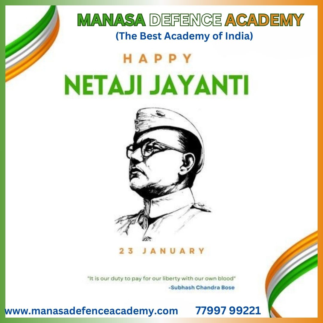 DefenceMan27948's tweet photo. Netaji Subhash Chandra Bose Jayanti whises by manasa defence academy #treaning
#viral #Education #Defense #Heroes #India #ProudToBeIndian
Manasa Defence Academy! On the occasion of Netaji Subhash Chandra Bose https://t.co/H0XzCUORU7