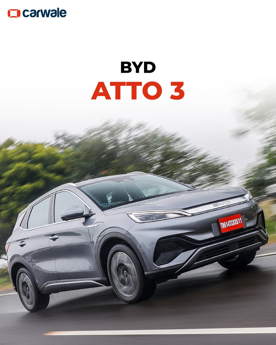 BYD Atto 3 Price - Images, Colours & Reviews - CarWale