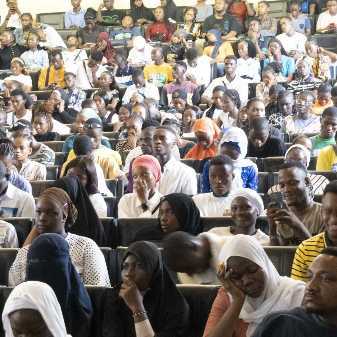 bodebadiru's tweet photo. Deeply humbled and grateful for the opportunity to speak to the bright minds of Lagos State University today! https://t.co/6MeZxeErkg