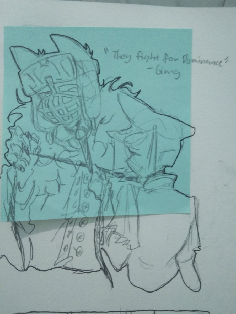 HyperVent_'s tweet photo. I can't believe I drew this with a straight face, in class too- #amonerror #detectiveinksans https://t.co/TKeAuJsofo
