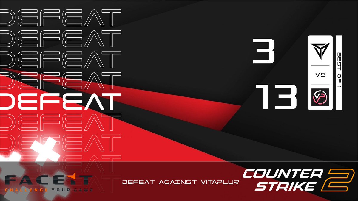 Sinister_eS's tweet photo. Unfortunate game, as we never got the rythm going.

13-3 loss to @VitaPlur GGWP https://t.co/tkr3oCoDaE
