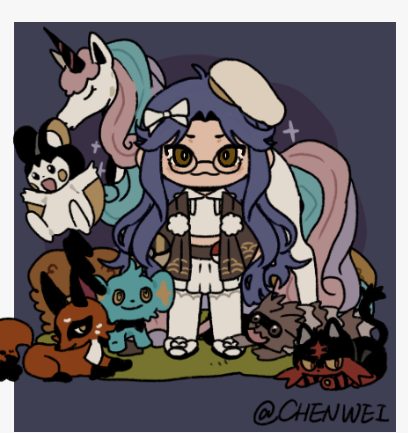 my gf and i's poogemon picrew hheheebehhhhjejejej :33333333333333333333333333333333