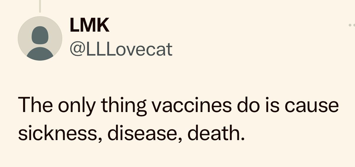 stopvaccinating's tweet photo. A perfect summary of vaccines. 
You agree? https://t.co/2KiVLVHN8c