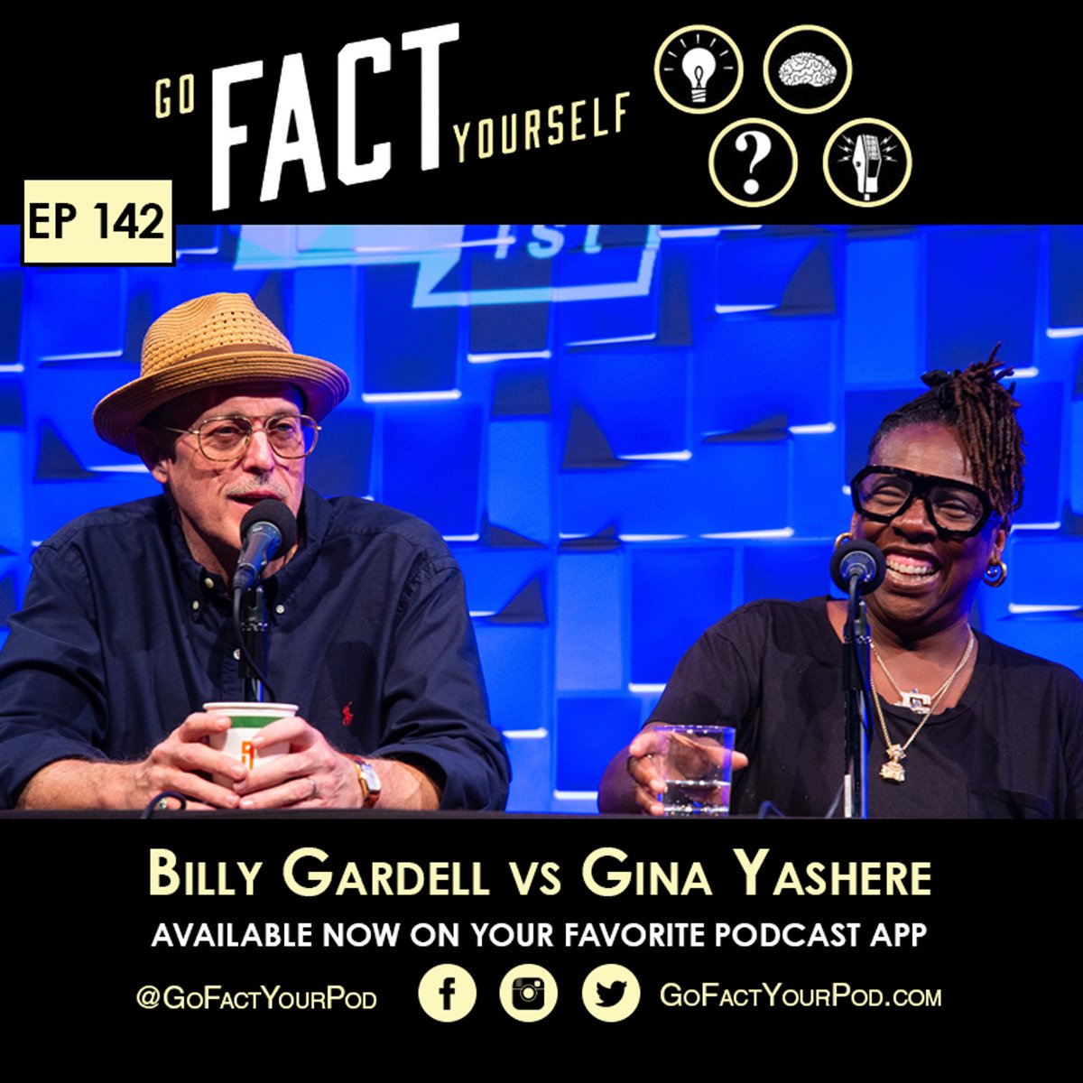 🔙 New Episode Alert! 🏗️ Billy Gardell vs Gina Yashere! Surprise Experts! Host: @j_keith & @funnyhelenhong Recorded LIVE with @laistofficial Listen NOW at bit.ly/GFY142 or wherever you get podcasts! @BillyGardell @ginayashere @maxfunhq 📸:@ValadaPhoto