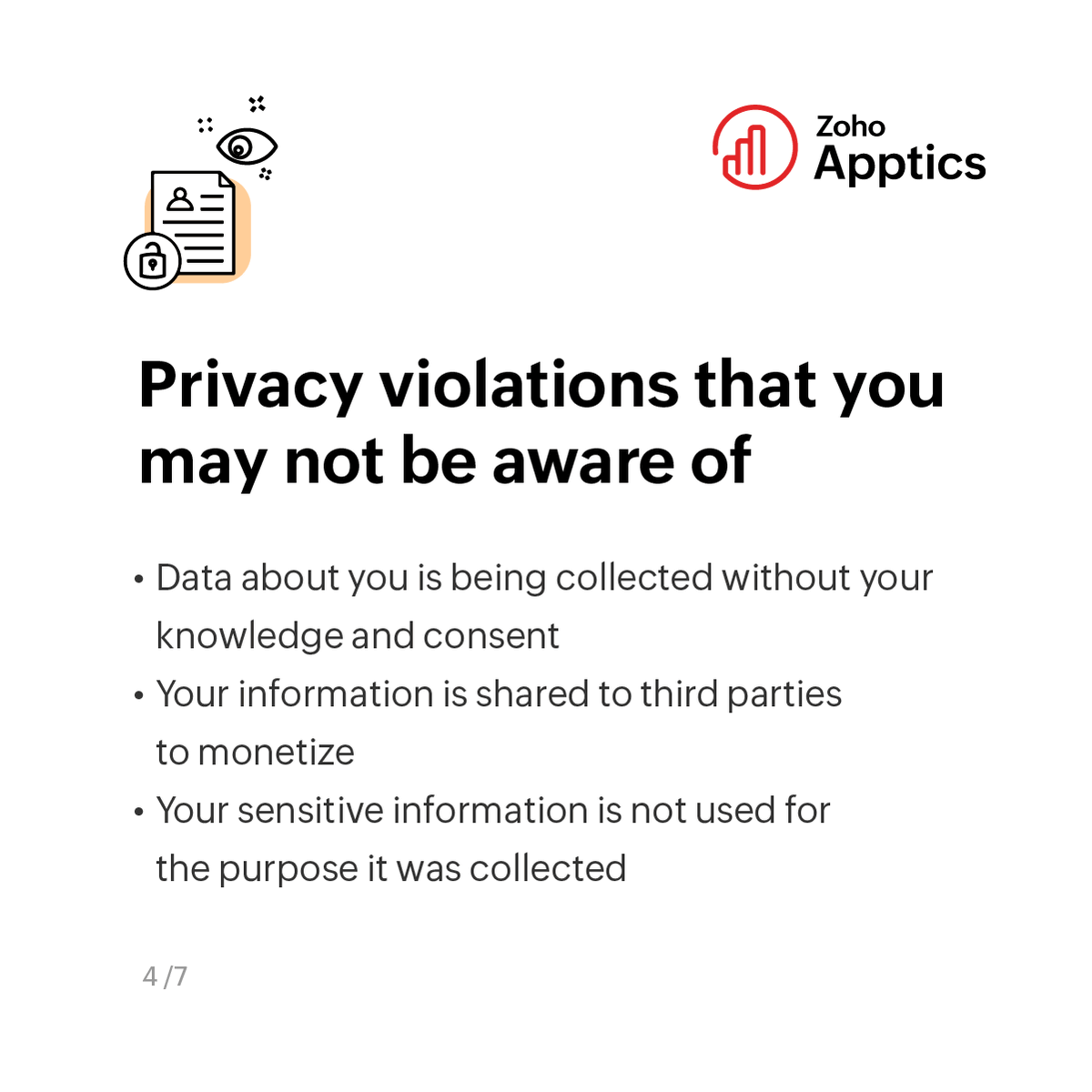 Digital footprints reveal your interests, buying behavior, transaction history, and even shopping sprees.

These are collected via cookies, form submissions, and newsletters. 

Let's talk about #DataPrivacy.

#DataPrivacyWeek