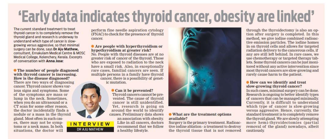 Know #thyroidcancer #globaloncology