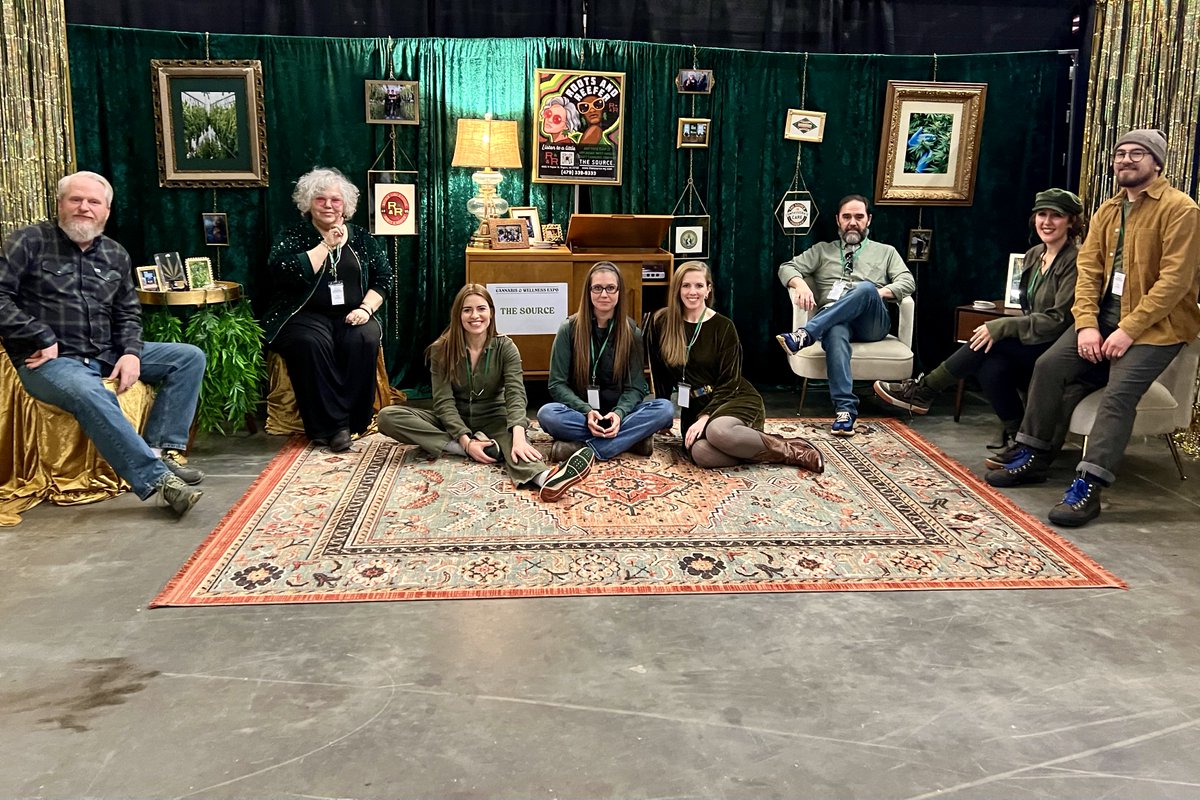 TheSourceAR's tweet photo. The Source had a blast at The @Arktimes Expo! We’re so grateful for everyone who dropped by our booth, waited in line to hear about our latest project @rootsandreefer, and who helped make it a success! ✌️
#sogladyoucouldmakeit #RootsandReefer #arkansasmade #ARMMJ https://t.co/R50pTtet2P