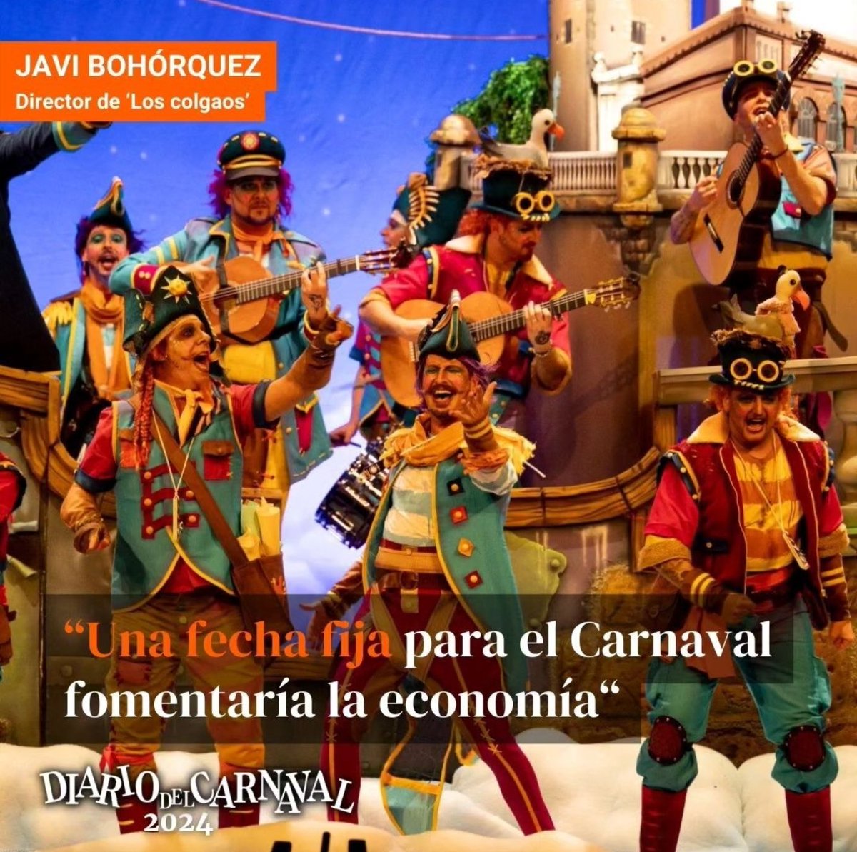 alsondecarnaval's tweet photo. 🤔 ENCUESTA 🤔

Después del segundo Pasodoble de la comparsa LOS COLGAOS

Te preguntamos ¿a favor o en contra de la fecha fija para el Carnaval? 

✅ Fecha fija SI: RT
❌ Fecha fija NO: FAV

Participa 🎭

📸 Diario del Carnaval https://t.co/bO2DbCQ1By