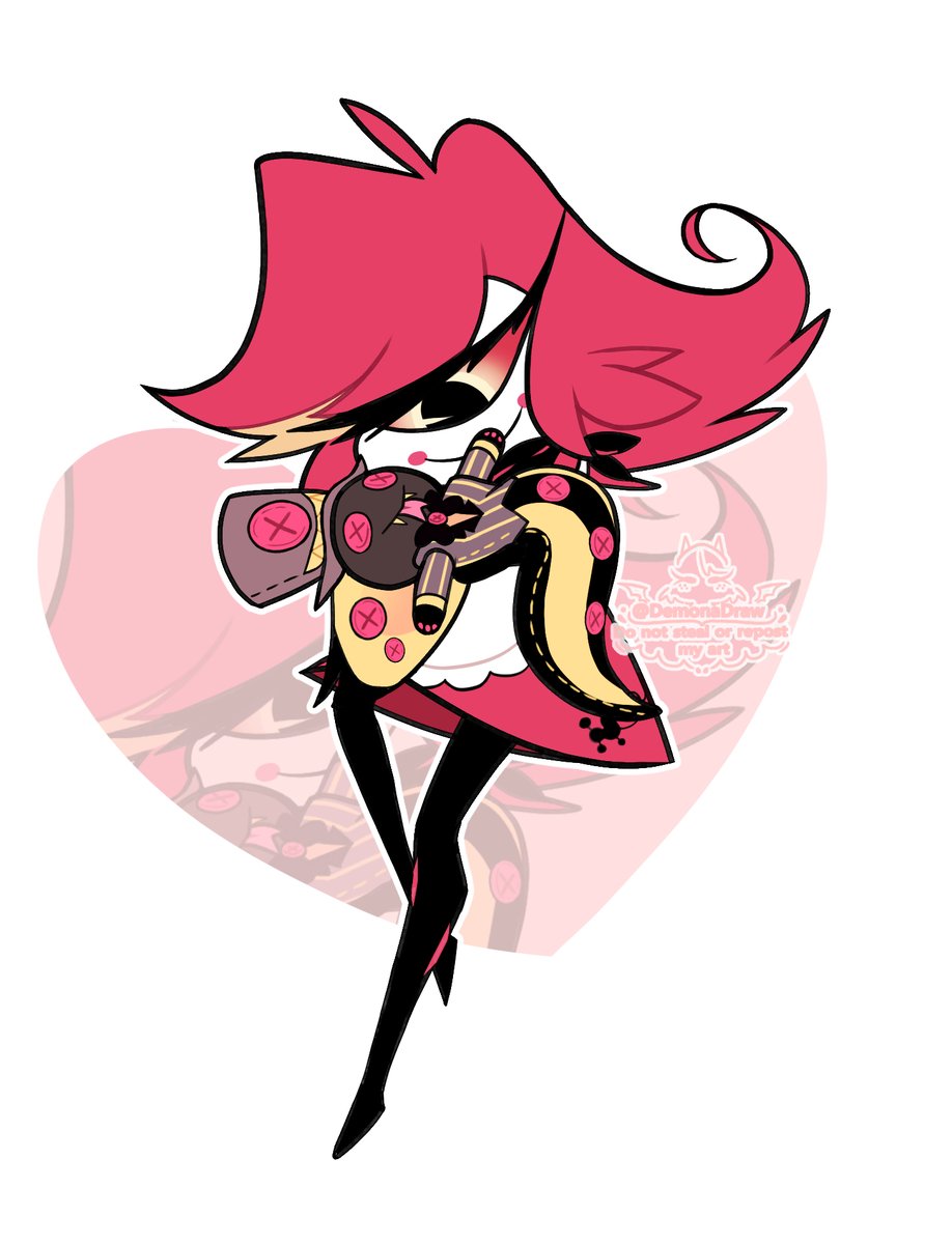 DemonaDraw's tweet photo. Finished this cutie 🥹❤️!!! I need to draw her more~~ #HazbinHotel #HazbinHotelFanart #HazbinHotelNiffty https://t.co/SKtSTYnoup