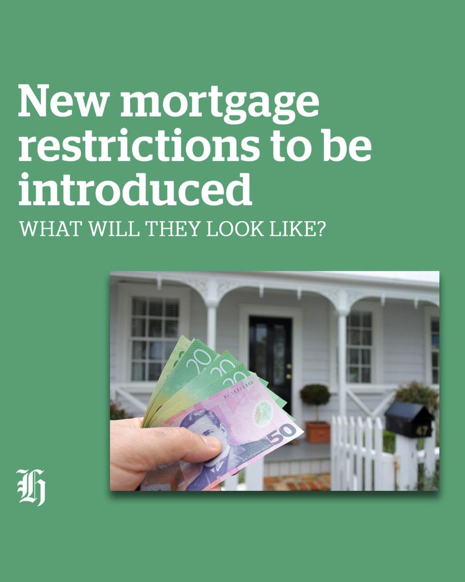 The Reserve Bank is proposing to impose a new type of mortgage lending restriction on banks. tinyurl.com/3778d8x9