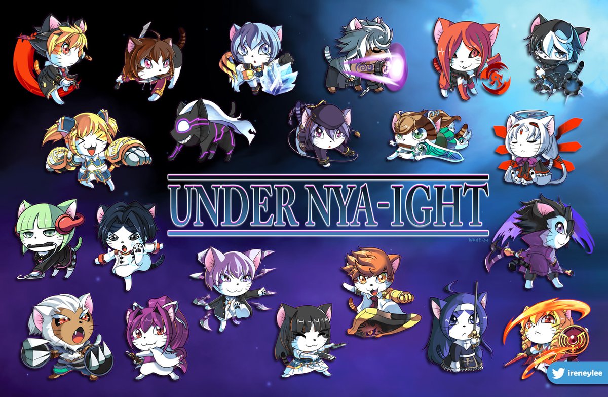 ireneylee's tweet photo. Under NYA-IGHT! :3  #uni2 #undernight #UNI 

i'm missing 3 characters for now!! but hopefully i'll draw them soon!! https://t.co/cFL8lZB7jb