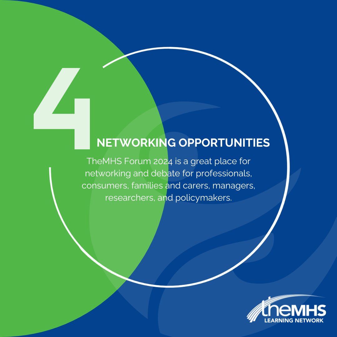 Thinking about attending TheMHS Forum 2024? Here are FOUR reasons why you should! Register now: lnkd.in/g66WV8VJ

#TheMHSLearningNetwork #TheMHSForum2024