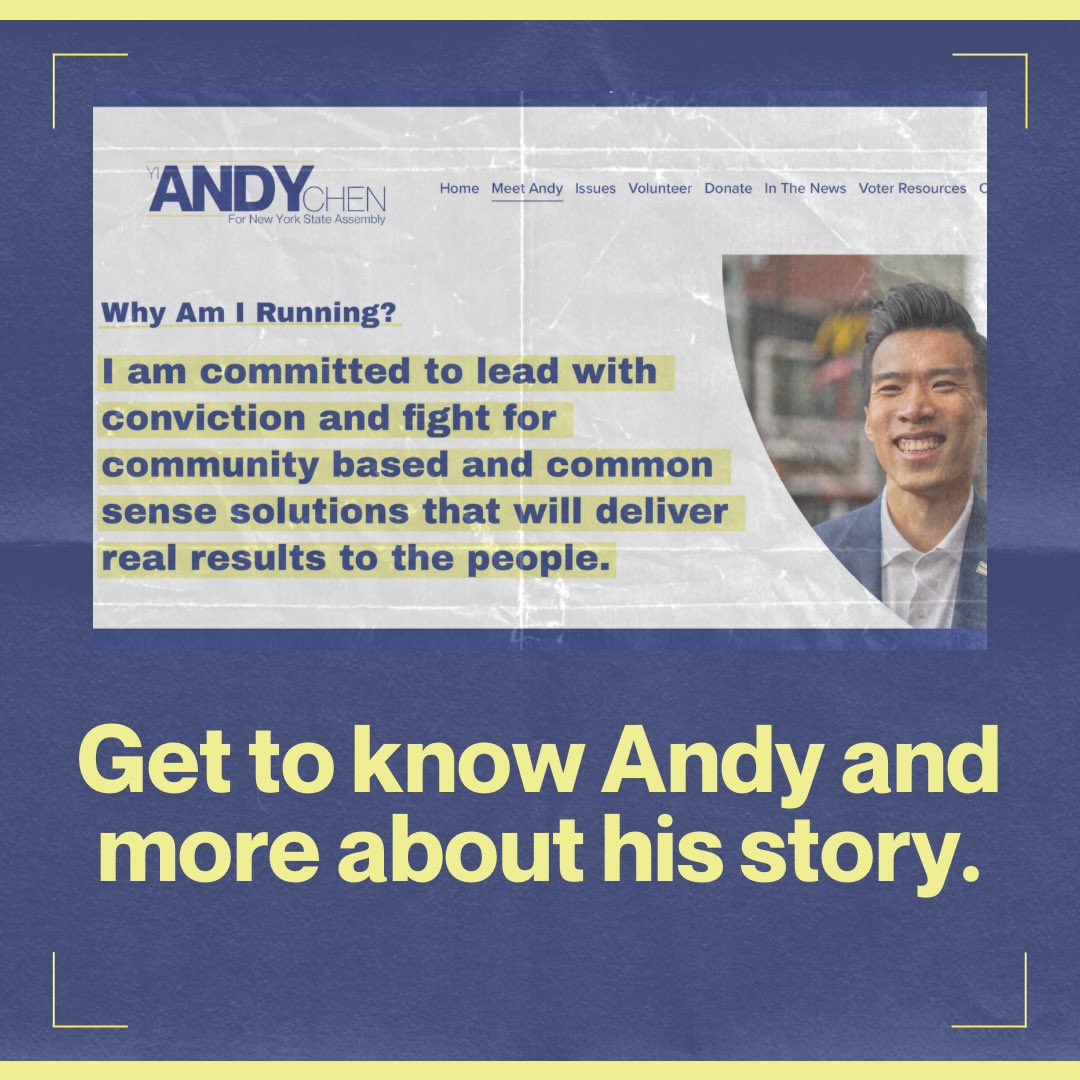 YiAndyChen's tweet photo. Itโs official! Our website is Live!
Interested in learning more about our campaign, vision, and how to support our movement? Visit our website at https://t.co/7MVerrVcVe
#DareWithUs #DaringForChange #AndyChen https://t.co/HBSDEgfJ9l
