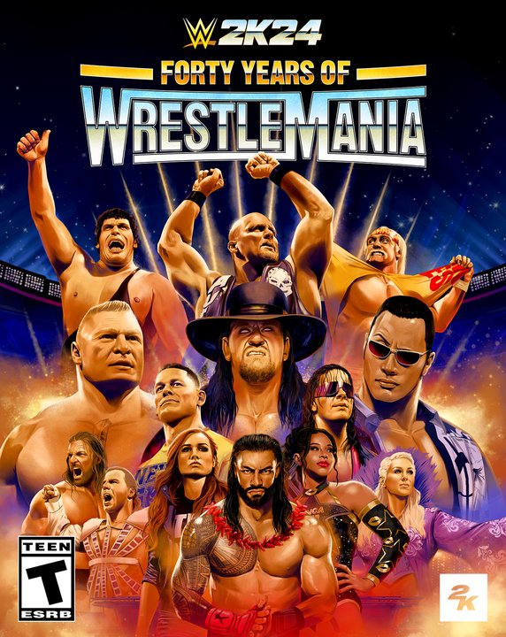 Fightful is giving away a copy of the 40 Years of WrestleMania edition WWE 2K24! How to enter - RT this post - Follow @Fightful - For another entry comment your favorite WrestleMania moment!