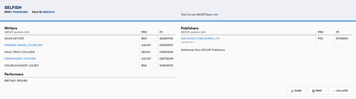BSRegistered's tweet photo. 🔔NEW: Selfish: Written and produced by Ester Dean, Sandy Vee, Traci Hale &amp; Stargate. Stargate teased new Britney music in June 2023. The song will be released January 25  #britneyspears #selfish https://t.co/YK1JKQ94GV