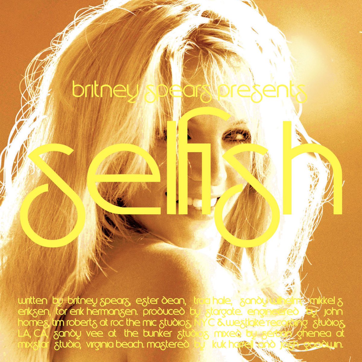 cravebritney's tweet photo. Britney Spears' new single "Selfish" is coming out this Friday (01.26). https://t.co/zOCAxDW5AG