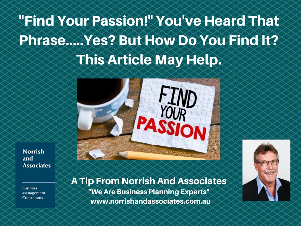 mnorrish's tweet photo. You’ve no doubt heard the expression…..”follow your passion” ….. but how does one do that effectively? How do you find that passion? This article by Corrina Gordon-Barnes may give you some help in following that exercise.

https://t.co/3kQ8uI8ecL https://t.co/GQTDAlgg4u