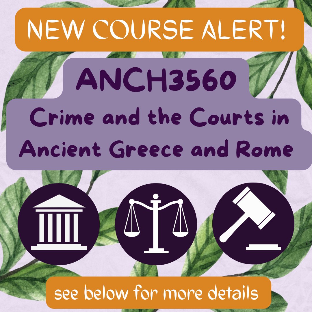 A new Ancient History course has been announced for UQ students, and it's open now for semester 1, 2024 enrolment! The ANCH3560 ECP is still in development, but you can visit cahsociety.com to read a course description.