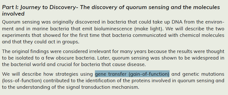 Bacteria use quorum sensing to chat and act as a group. 🦠 Initially thought rare, it's common, especially in disease-causing bacteria. Scientists experiment with their 'communication tools' to understand and find ways to stop them. 🔬 #Microbiology #QuorumSensing