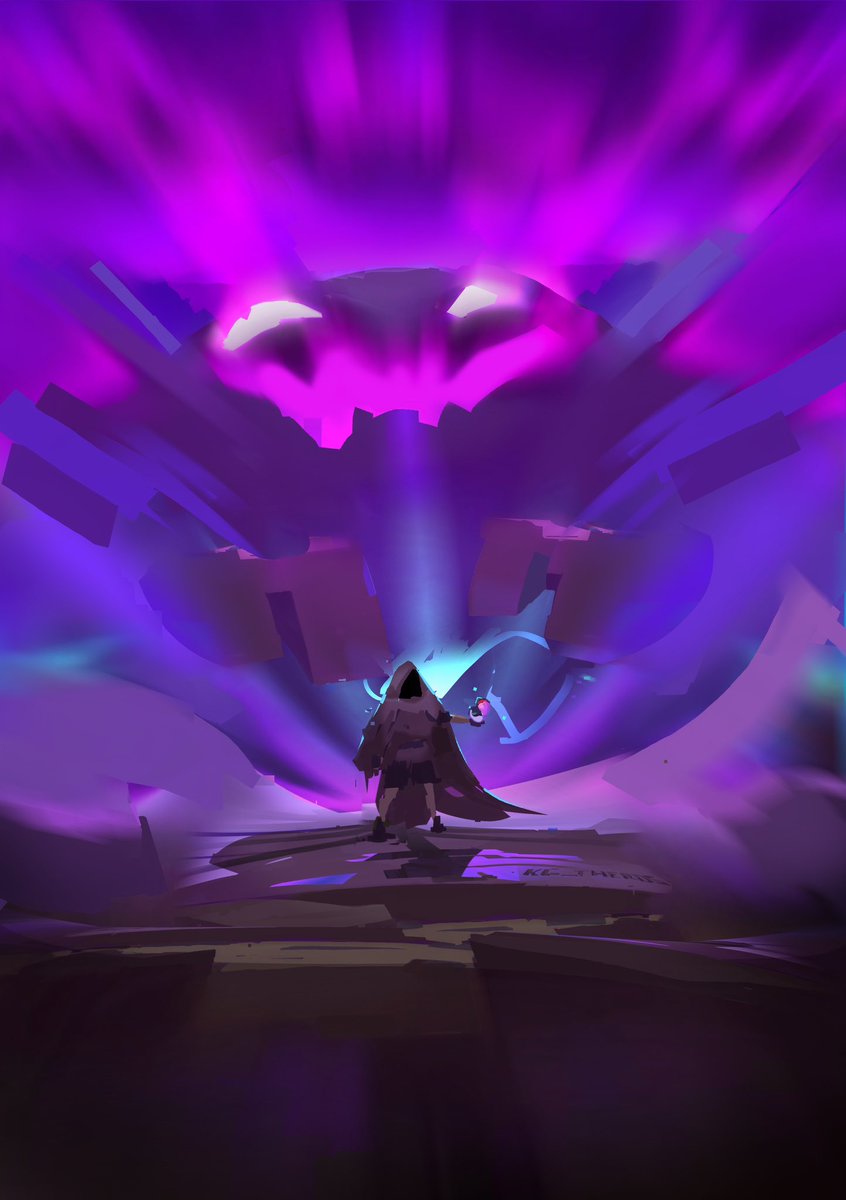 I can’t help but think I might have gone a bit overboard with the shapes on the previous one. 
Here’s a less noisy version for my beloved Haunter.