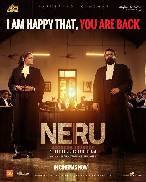 Thanks to @JeethuJosephDir for Bringing my absolute favourite @Mohanlal 
back to the form 🙏🏻

What a classic #neru is❤️

#Neru streaming on @DisneyPlusHS 

Another Win for #MalayalamCinema after Iratta, 2018, kaathal, Garudan, Kannaur Squad, RDX, Purusha Pretham.