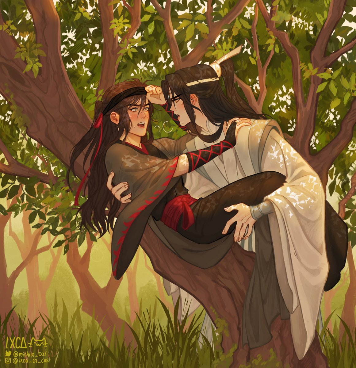 michix_casss's tweet photo. what if... wwx could against the strong but shy lady who dared to steal him a kiss 😮🍃 (1/3)

#蓝忘机0123生日快乐 #0123藍忘機生誕祭
happy birthday to my favorite strong and shy lady 💪🎂 https://t.co/pRnhtC5ECf