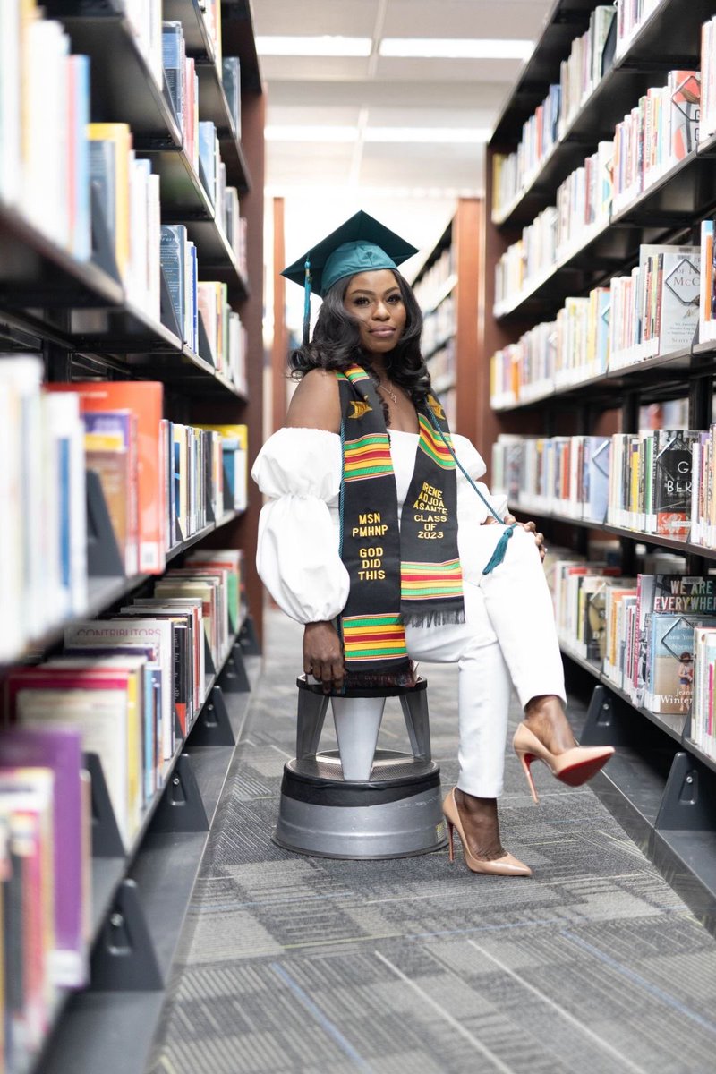 Thekentefactory's tweet photo. Congratulations Irene on your Masters Program. Thank you for choosing The Kente Factory. 
#Kente #graduationseason #BlackOwned #blackgrads #ghanakente #thekentefactory #HBCUs #graduationpics #OhioState #ohiobusiness https://t.co/XigSUl8GFP