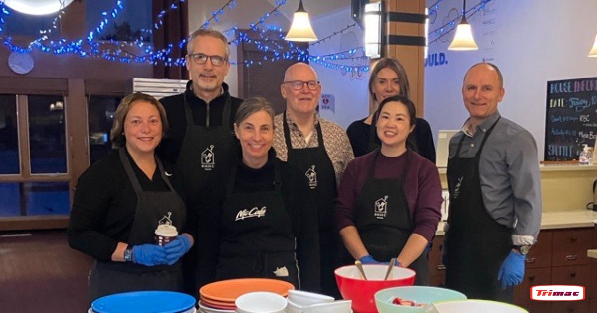 Trimac_Trans's tweet photo. A few of our Calgary-based team members recently volunteered with the Ronald McDonald House Charities (RMHC) Alberta. Thank you to RMHC Alberta for this incredible opportunity! #trimac #RMHC https://t.co/mj4Wm6v2hx