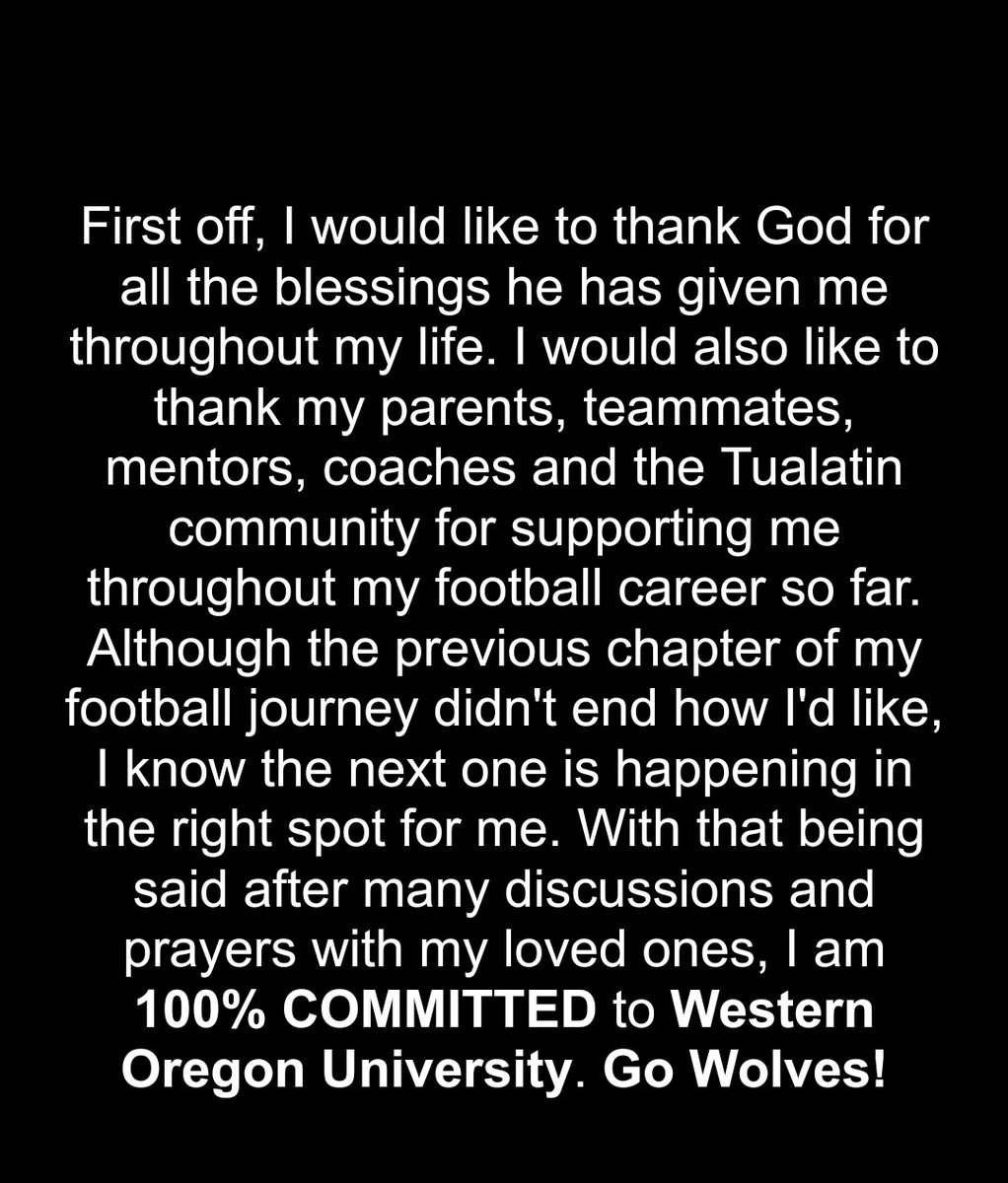 100% LOCKED IN 🔴⚫️ GO WOLVES 

<a href="/WOU_FB/">WOU Football</a>