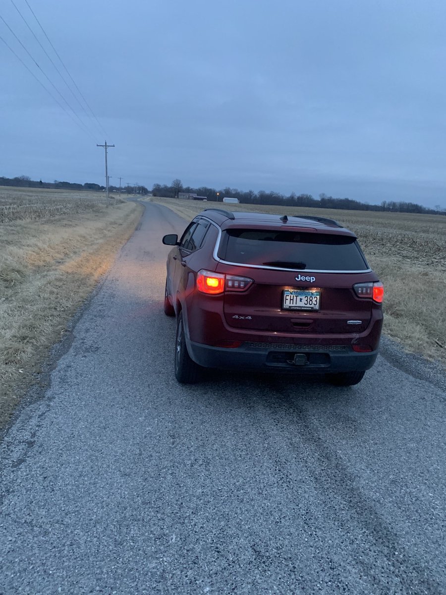 Returning home from vacation. GPS sent us on a route through S Indiana that included this road.  GPS also told me to stay on black top
