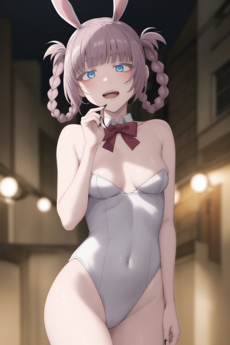 RitsuIAart's tweet photo. Antes de que finalice su manga xd

Sígueme para mas contenido :)

Ilustraciones generadas en #TensorArt 

#anime #AnimeArt #animegirl18 #nsfw #nazuna #callofthenight #yofukashinouta #Rule34 #waifudifussion #bunnygirl https://t.co/iSUnvNhVIs