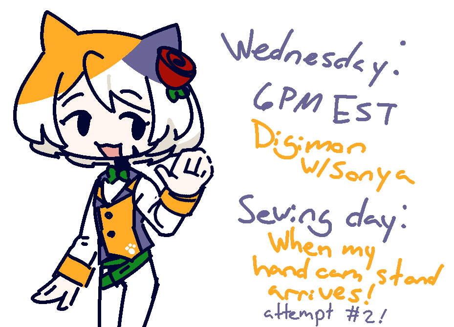 PlushMayhemTV's tweet photo. Digimon continues on sonya's channel! https://t.co/kjcoDP8BWb