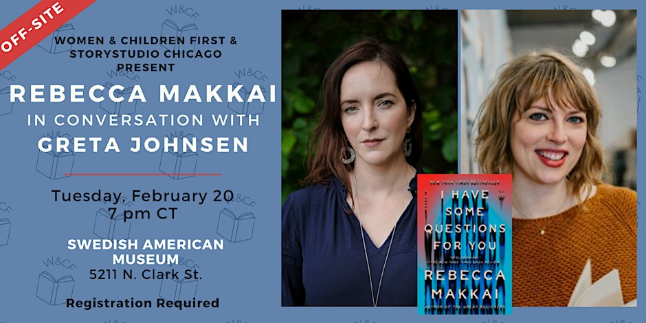 My paperback is coming out on 2/20, and I'll be launching in Chicago with @gretamjohnsen at @wcfbook (actually next door at the lovely Swedish American Museum, for extra space). I'd really really love to see you, and I'll have fun door prizes!