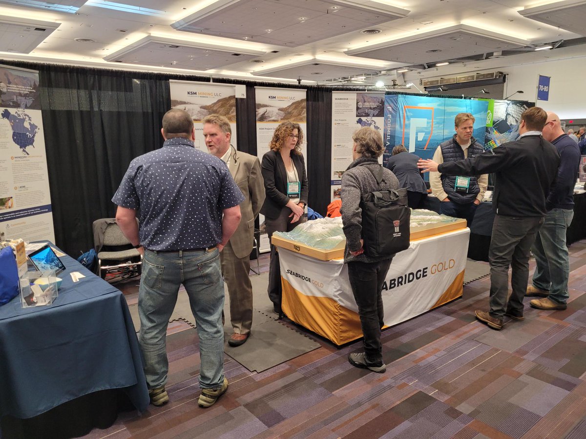 SeabridgeInc's tweet photo. We're thrilled to share that Seabridge Gold is participating as an Exhibitor at #AMERoundup2024! If you are attending @ameroundup, we invite you to visit us at Booth 75. #ExploringforValue. https://t.co/KVLVLG22Ci