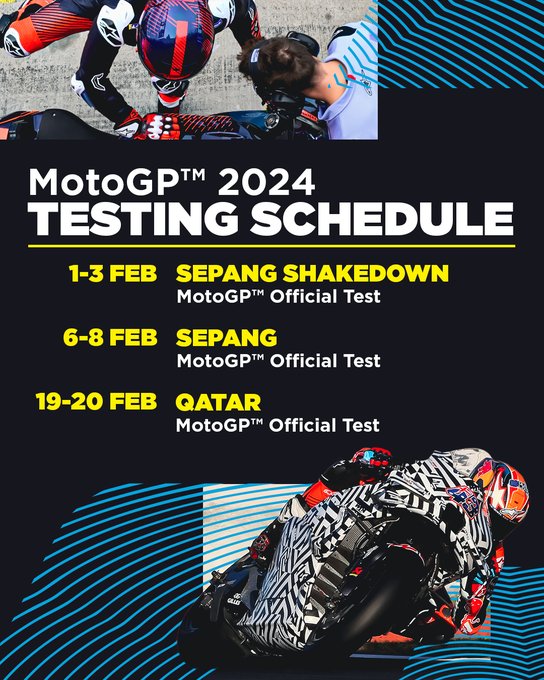 Calendario 2025 MOTOGP TEST ufficiali DaiDeGas Forum