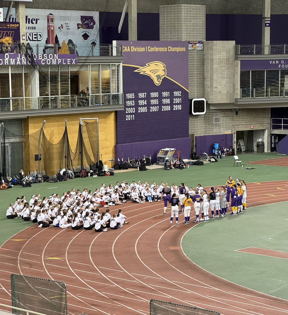 Thank you Coach Jacobs <a href="/CoachMWright3/">Monica Wright</a> &amp; <a href="/GarrettFurnal/">Coach G.</a> for providing an amazing camp! It’s great to learn what the university offers for its athletes and what it’s like to be a student athlete. It’s also great to catch up with some old teammates <a href="/LaurenVoss2026/">Lauren Voss 2026</a> <a href="/SavannaVoss2026/">Savanna Voss 2026</a>!