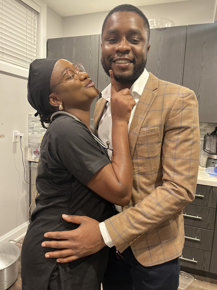 iyanuoluwa_ajp's tweet photo. Favourite Tech Bro &amp; Health Sis in the building ❤️😍🎉

#techbro
#healthsis
#canadianRN
#USARN https://t.co/vCUGfR2WQM