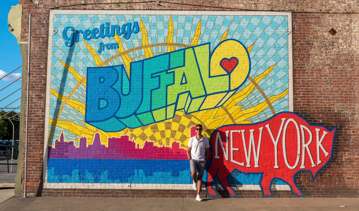 We love street art and murals! 😍 And there are some amazing works of public art in Buffalo, New York ⬇️ justinpluslauren.com/murals-in-buff… Seriously, these are some of the most beautiful murals we've ever seen. We provide you with a map so you can take your own self-guided walking tour!