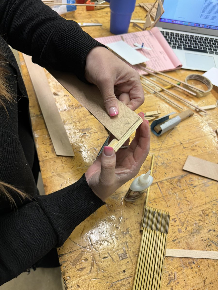 Ms_LangeACC's tweet image. How do you cut a fraction in half?

You double the denominator! 

Learning to build boats w/ @drt_apsmathpbl in prep for our Geometry Class! 🤩

Thanks Joe for helping us bring engineering into our Math Class 

@APSMath @arlingtontechcc @ACC_Mathematics @APSCareerCenter