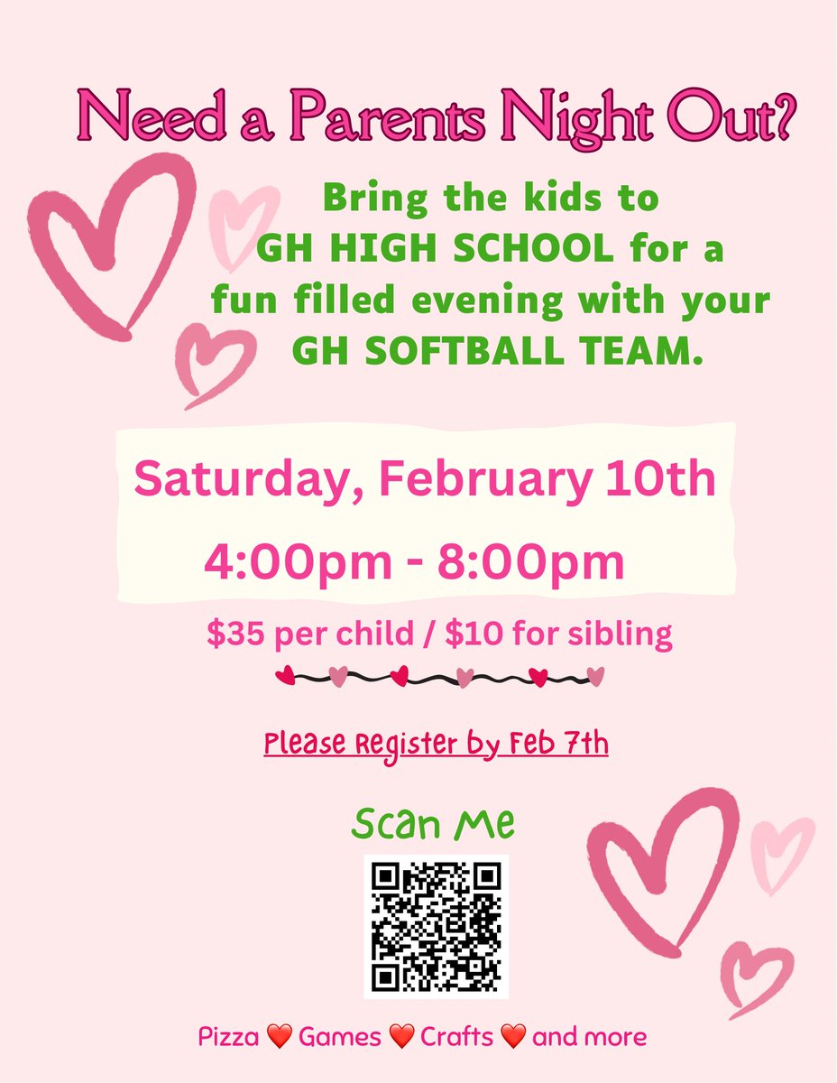 Come join us for a night out!🩷❤️