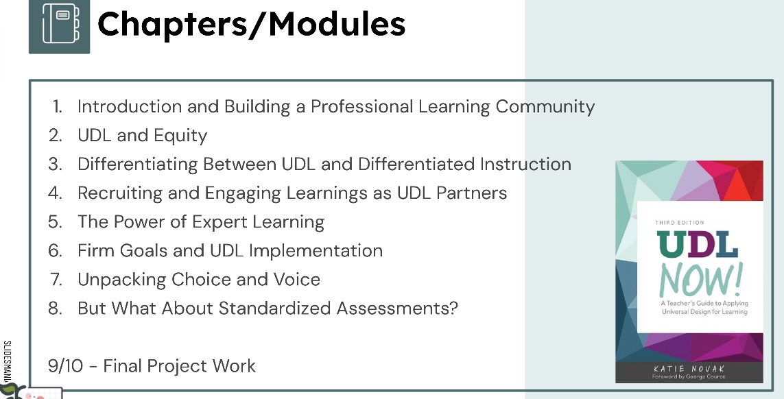 AplinEDU's tweet photo. ⭐️First night #UDL course

🚌 27 educators on a UDL journey together!

❤️Love this opportunity to guide educators as they learn UDL guidelines &amp; how to apply them in their work
#UDLNow @NovakEducation @KatieNovakUDL @PearDeck https://t.co/NVcpiARO6J