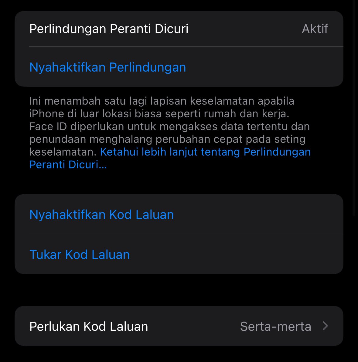 Hari ini Apple telah melancarkan iOS 17.3 dengan fungsi Pelindungan Peranti Dicuri. Fitur ini merupakan satu lapisan keselamatan yang diaktifkan sebaik iPhone berjauhan dari lokasi rumah atau tempat kerja dan melindungi akaun serta maklumat peribadi jika iPhone dicuri.