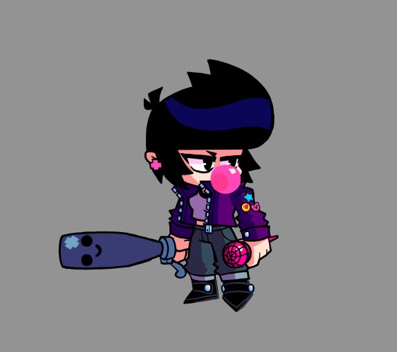themorsoteam's tweet photo. “I’M A COOL CAT! 🐈‍⬛”
Bibi is coming to #EscapeFromStarrPark !

Art made by: @CanalesNguyen &amp; @blacki_knight 

#BrawlStars #FNF #fridaynightfunkin #BrawlStarsArt #ブロスタ #ブロスタ鋭角部 #브롤스타즈 https://t.co/A5UVY3vtWz